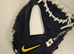 ナイキ NIKE 軟式キャッチャーミット アテネ五輪 城島モデル 未使用品　