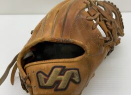 ハタケヤマ HATAKEYAMA 硬式 内野手用 グローブ 右投げ K-06Y 中古品 野球