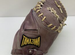 玉澤 TAMAZAWA タマザワ ソフトボール用 キャッチャーミット 捕手 グローブ 右投げ TSF-P145FB 中古品 野球